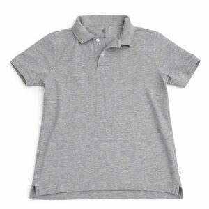 Gray Kids Polo Shirt size large